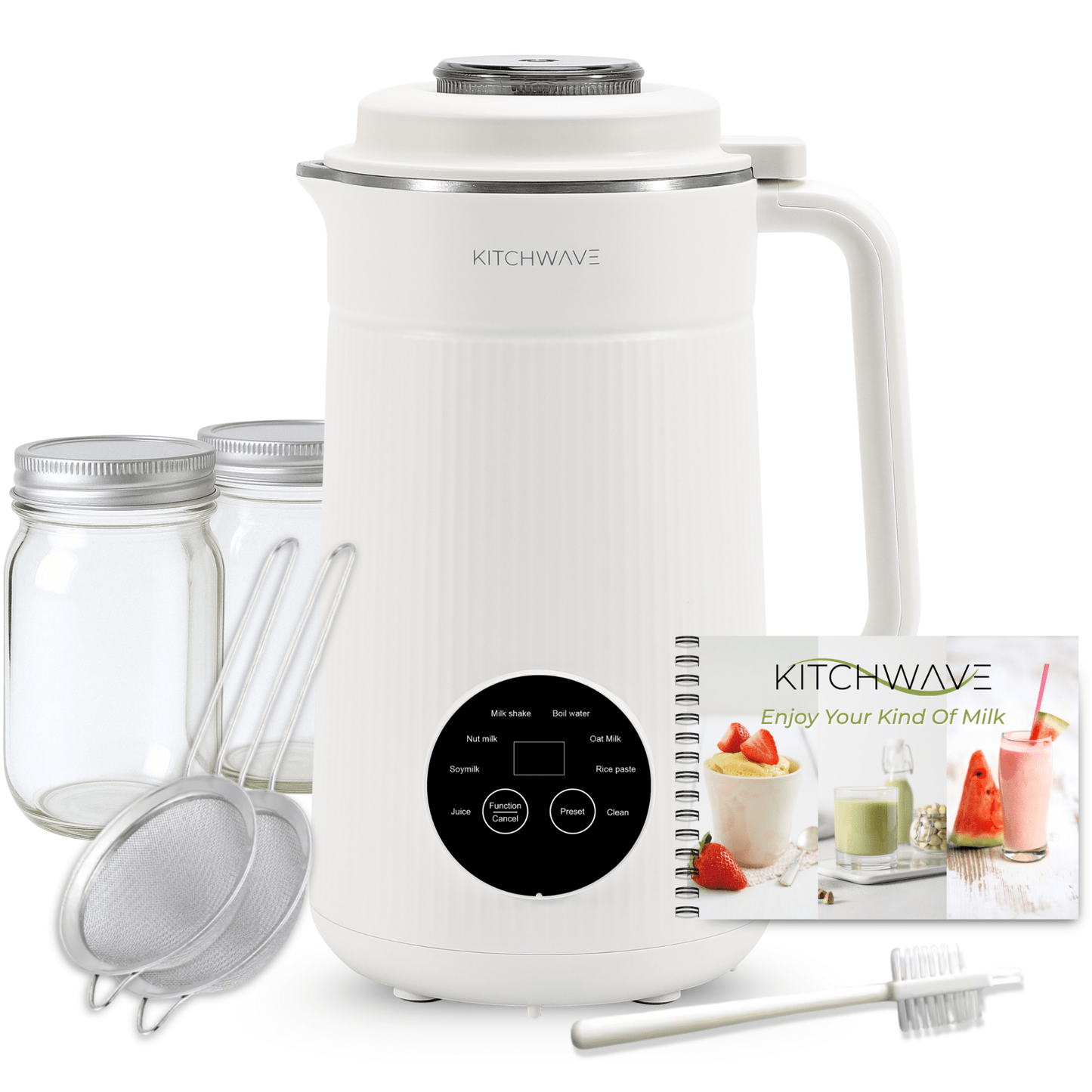 8-in-1 Nut Milk Maker Bundle KITCHWAVE