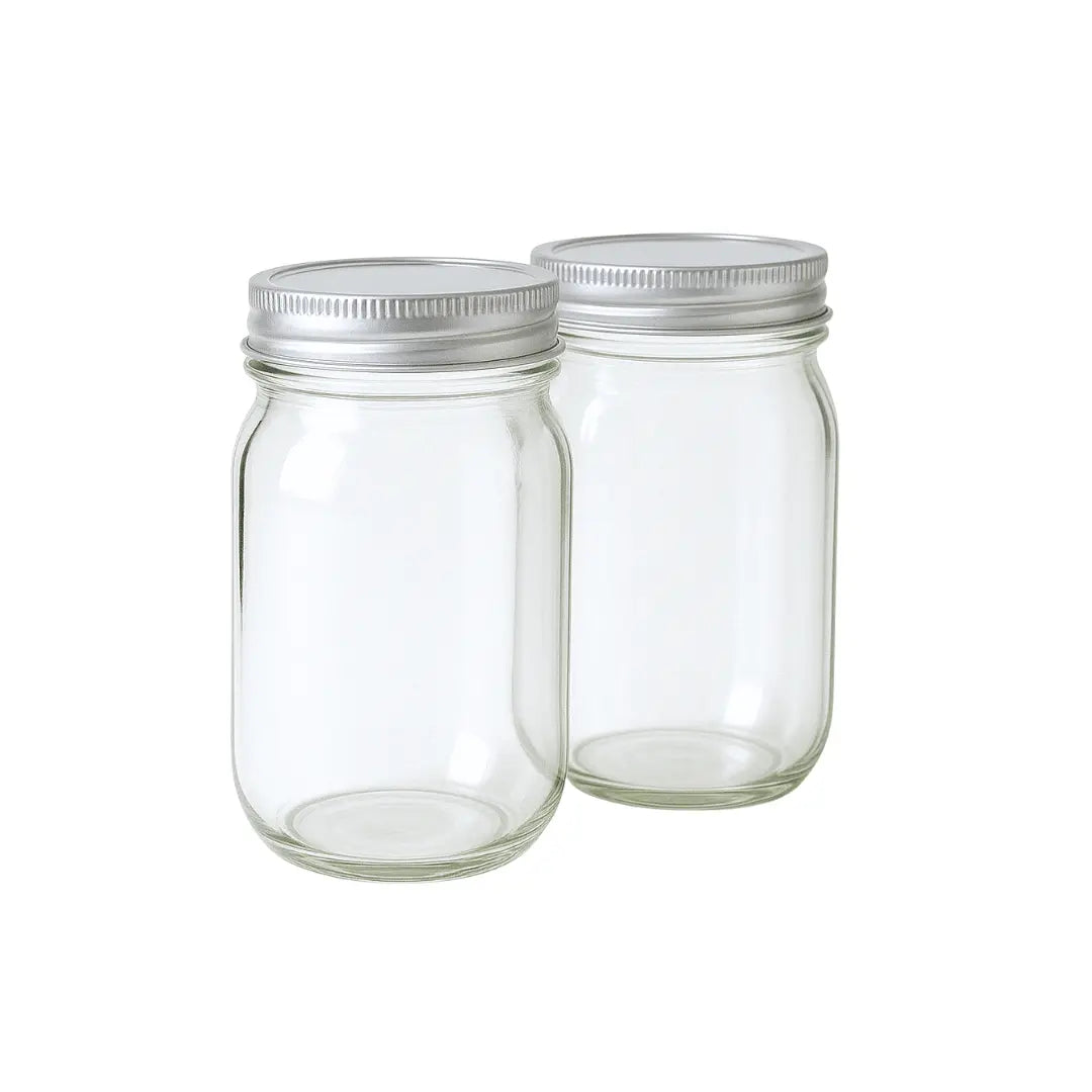 Air Tight Milk Jars (2-Pack) KITCHWAVE