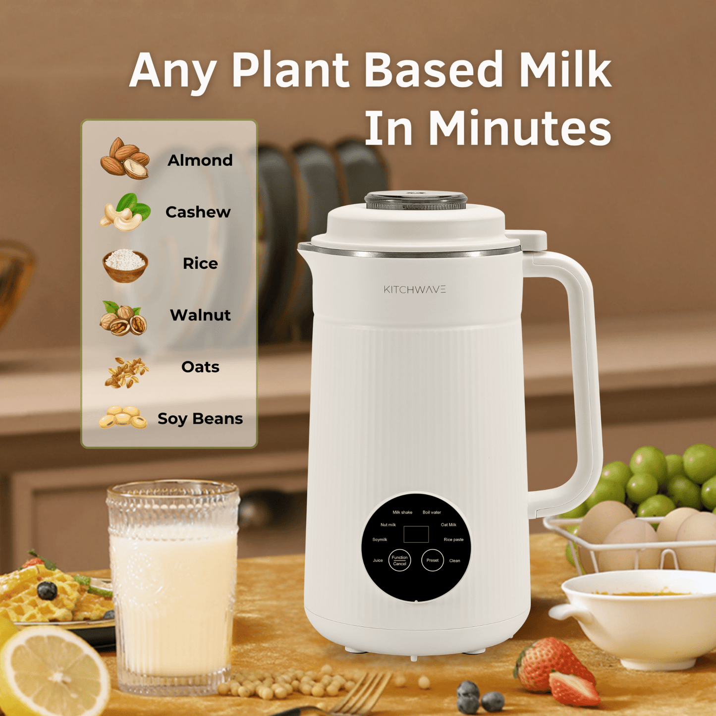 8-in-1 Nut Milk Maker Bundle