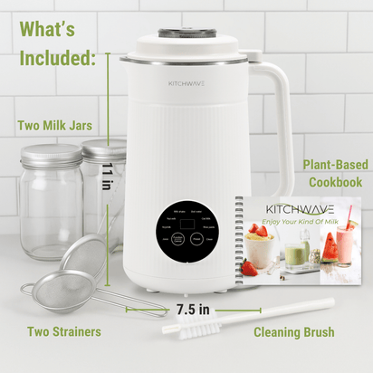 8-in-1 Nut Milk Maker Bundle KITCHWAVE