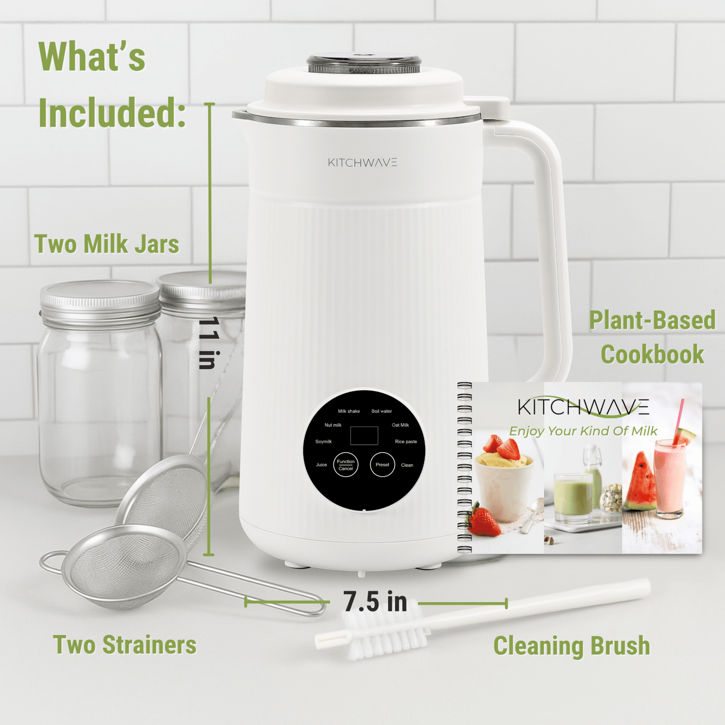 8-in-1 Nut Milk Maker Bundle