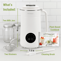 8-in-1 Nut Milk Maker Bundle KITCHWAVE