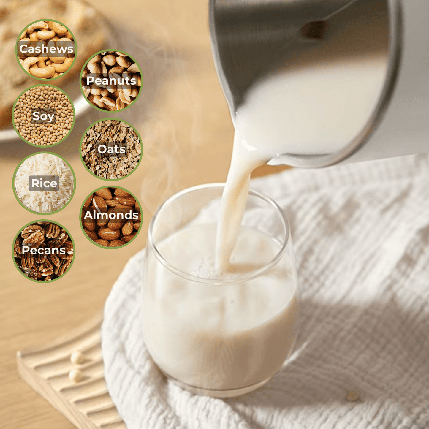 8-in-1 Nut Milk Maker Bundle