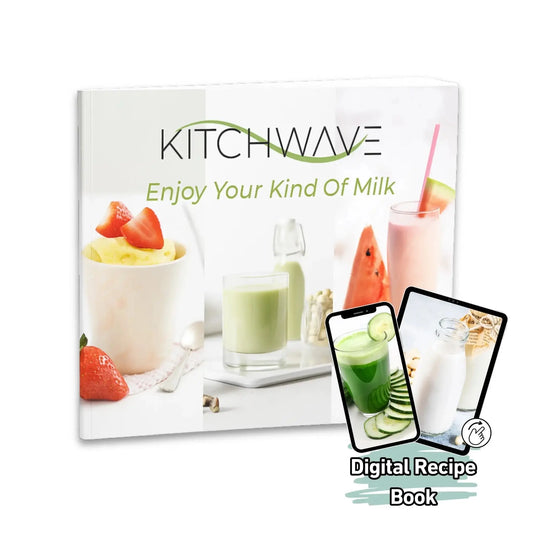 Plant-Based Recipe Cookbook + Digital Copy KITCHWAVE