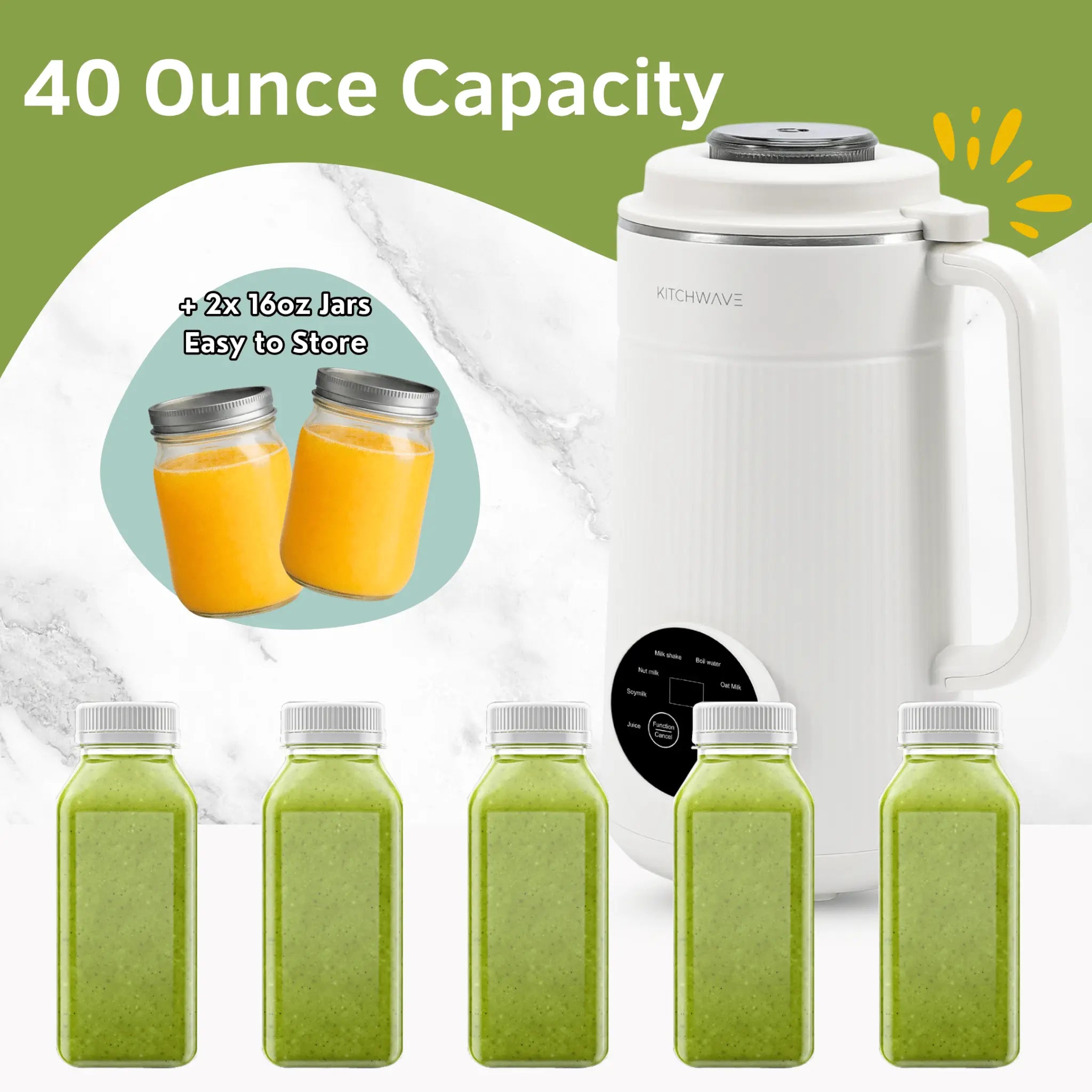 8-in-1 Pure Blend Maker Bundle KITCHWAVE