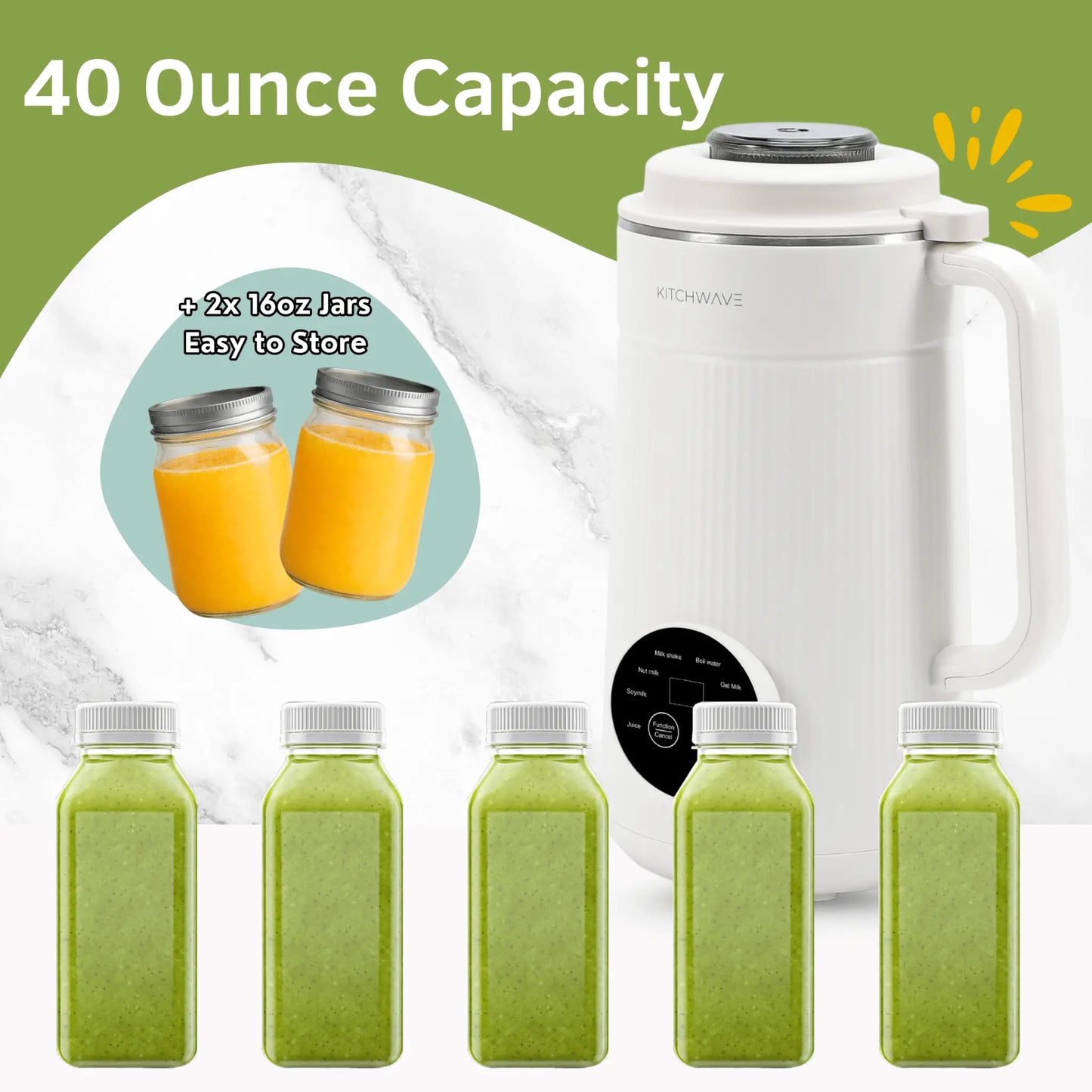 8-in-1 Pure Blend Maker Bundle KITCHWAVE
