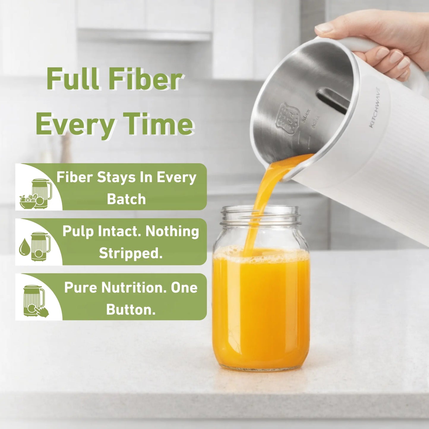 8-in-1 Pure Blend Maker Bundle KITCHWAVE