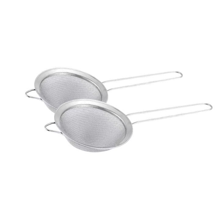 Stainless Steel Strainer (2-Pack) KITCHWAVE